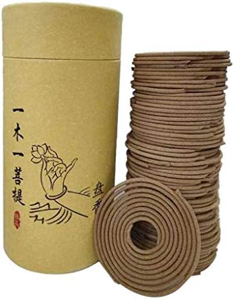 Taotenish 120pcs Spiral Incense Coils Sandalwood
