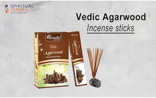 ARO VATIKA Vedic Agarwood Incense Sticks 144 in Pack of 12