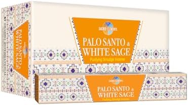 Sacred Elements Palo Santo Incense Sticks 12 Boxes