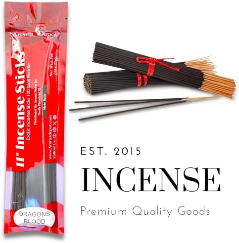 Aroma Depot Dragons Blood Incense Sticks 500 Pack
