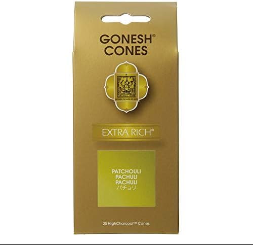 Patchouli Incense Cones - Pack of 25