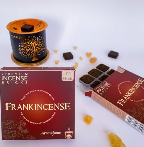 Aromafume Frankincense Incense Bricks 3 Trays x 9 Pieces