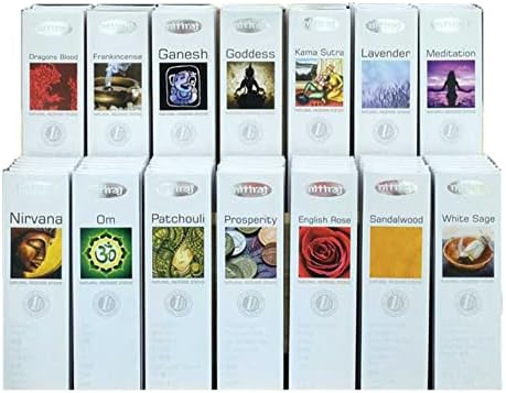 Nitiraj Platinum Natural Incense Sticks 1 Hour 2 Pack Patchouli