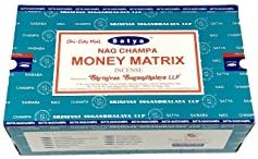 Satya Nag Champa Money Matrix Incense Sticks 180g