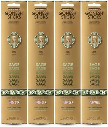 Gonesh Extra Rich Scented Incense Sticks 80 Pack 1