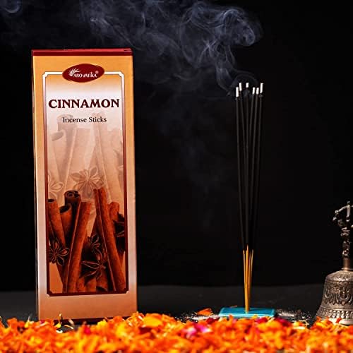 ARO VATIKA Cinnamon Hexa Incense Sticks Pack of 6