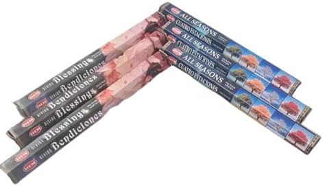 Sandalwood Vanilla Incense Bundle with Holder 120 Sticks