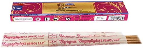 Satya Nag Champa Rose Natural Incense Sticks 12 Packs Box
