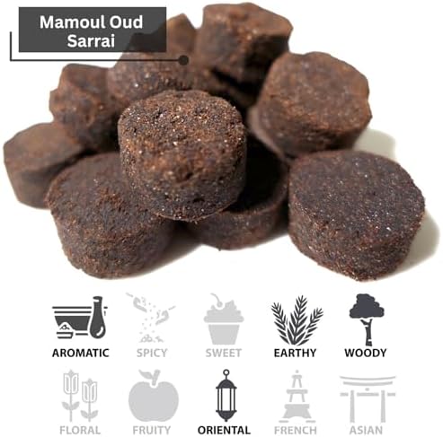 Mamoul Oud Sarrai 80g Bakhoor for Electric Charcoal Burner