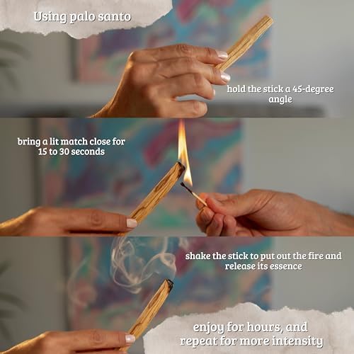Zensoria 7-Pack Palo Santo Natural Incense Sticks