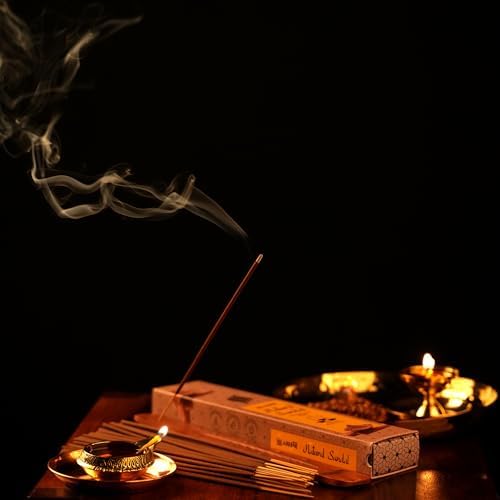 Natural Sandalwood Agarbatti Incense Sticks Pack of 50