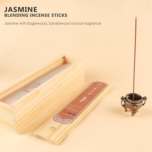 AEIUER 400 Pieces Jasmine Blending Incense Sticks
