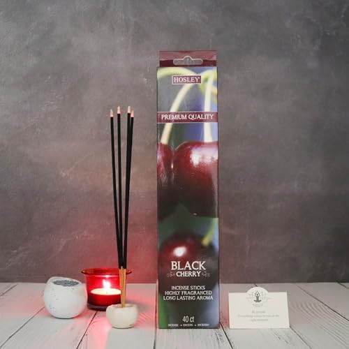 Hosley 120 Pack Incense Sticks Black Cherry