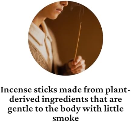 Japanese Botanical Incense with Sandalwood Scent