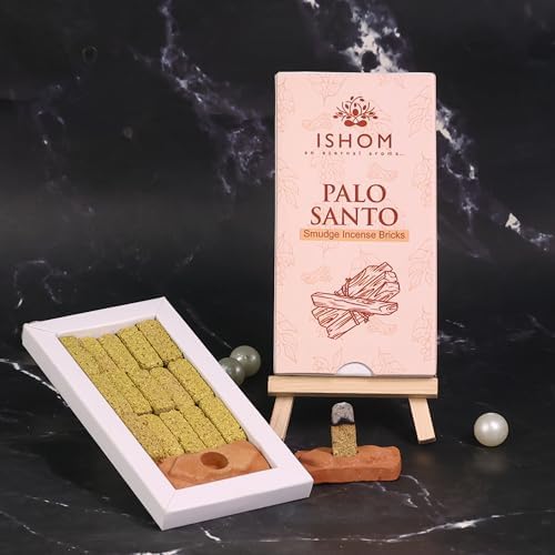ISHOM Smudge Incense Bricks Combo Pack of 90