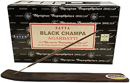 Govinda Incense Stick Holder Bundle with Satya Bangalore Incense