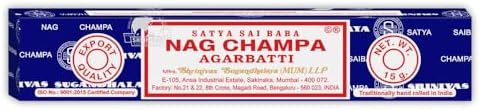 Satya Sai Baba Nag Champa Incense 15g x 12 Boxes 1