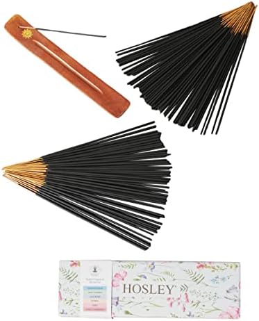 Hosley 120 Incense Sticks with 6 Scents and 12 Inch Holder