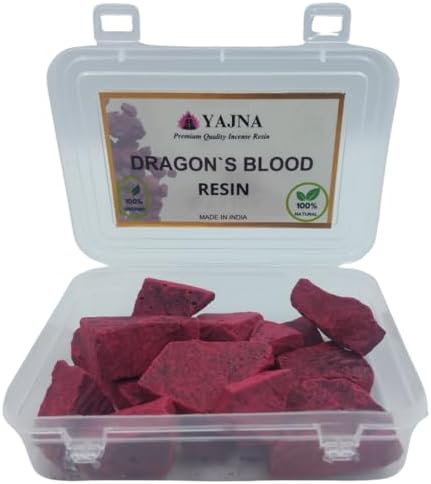 Yajna 100 Pure Dragons Blood Resin for Incense
