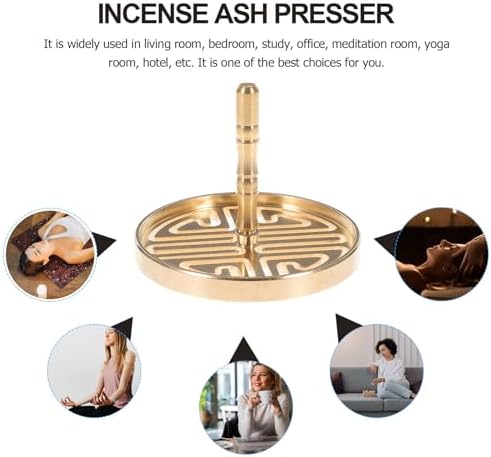 DOITOOL Brass Incense Press Mold for DIY Fragrance