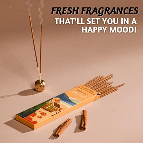 Folkulture Pumpkin Spice Incense Sticks Pack of 75