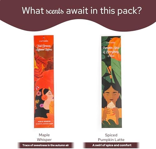 Carnatia Autumn Incense Sticks Pack of 40