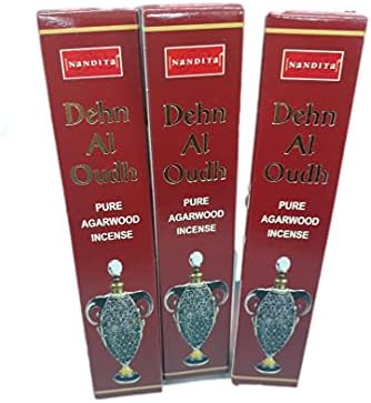 Pack of Three Boxes Nandita Dehn Al Oudh 15g Incense Sticks