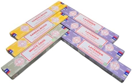 ANKCIENSE Incense Holder with 3 Fragrances 90 Sticks Variety Pack 1