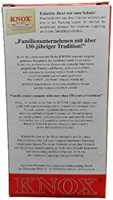 Knox Sandal Scent German Incense Cones for Christmas Smokers