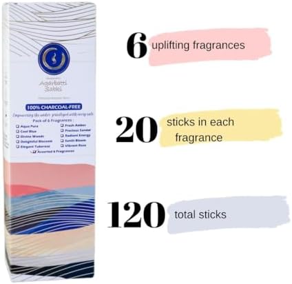 Agarbatti Sabki Incense Sticks - 120 Sticks Pack