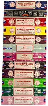 Satya Variety Pack 08 Set of 12 Incense Sticks