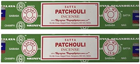Satya Nag Champa Incense Sticks Patchouli Pack of 2