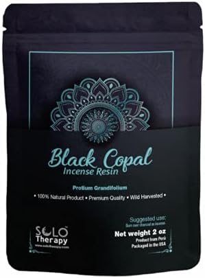 Solo Therapy Black Copal Incense 2 oz