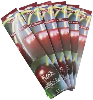 Hosley 120 Pack Incense Sticks Black Cherry