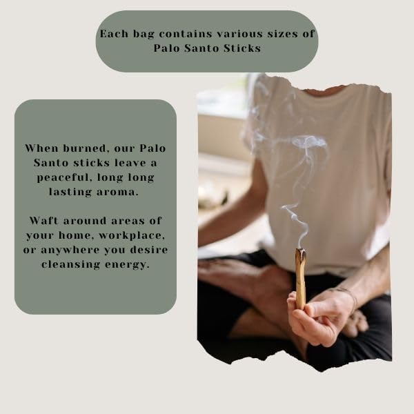 Palo Santo Incense Sticks - Pure Sustainable from Peru