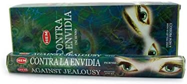 HEM Againts Jealousy Incense Sticks - 120 Sticks 6 Boxes