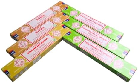 ANKCIENSE Incense Holder Pack of 3 with 90 Sticks