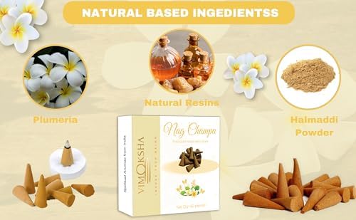VIMOKSHA Incense Dhoop Cone Pack of 2