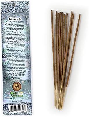 Govinda Sandalwood Sage Lavender Hand-Rolled Incense Sticks