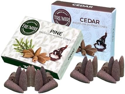 TRUMIRI Backflow Incense Cones - 20 Pack