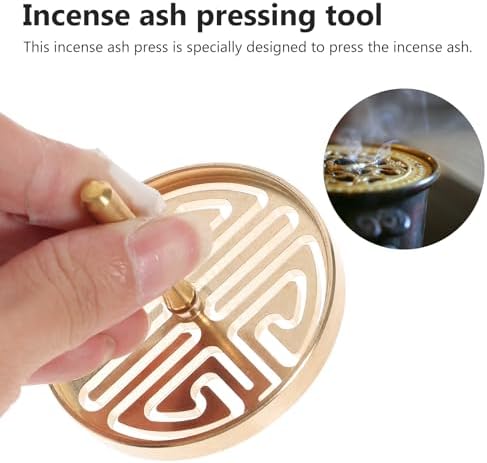 DOITOOL Brass Incense Press Mold for DIY Fragrance