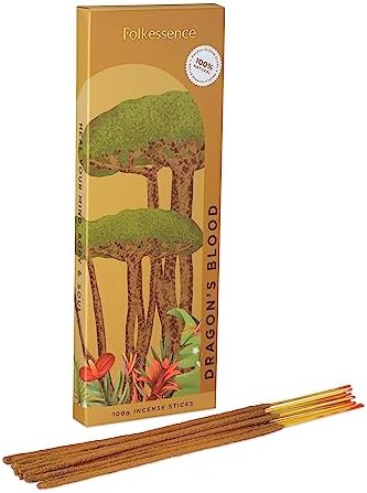 Folkculture Dragons Blood Organic Incense Sticks