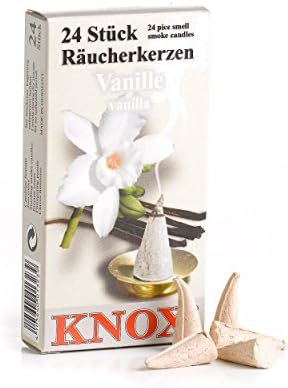 Knox Vanilla Scent German Incense Cones for Christmas Smokers