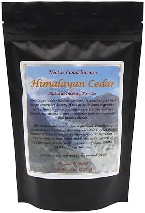 Nectar Cloud Cedarwood Powder 8 oz for Incense