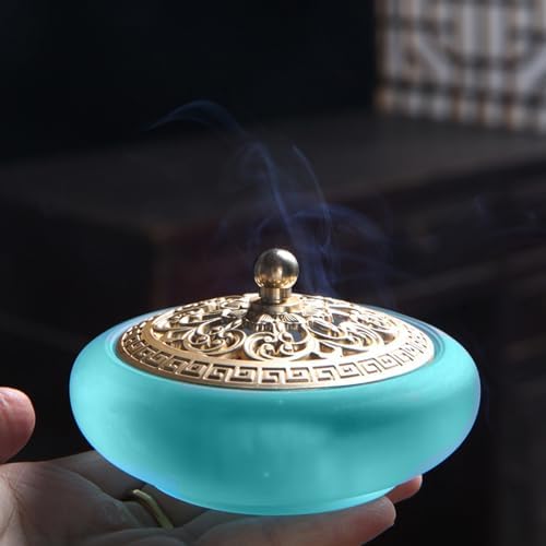 Powder Incense Burner Kit with Gift Box - Blue