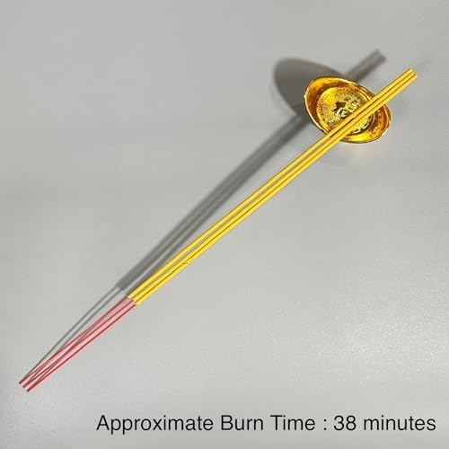 Traditional Chinese Joss Sticks with Sandalwood Scent 38 Min Burn Time Low Smoke