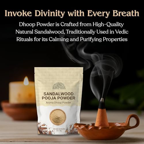 Chandan Sandalwood Incense Powder for Havan and Puja
