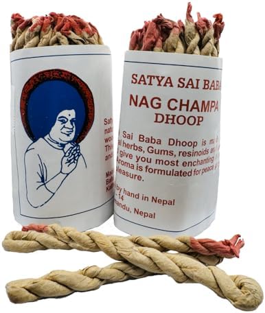Frankie Myrrh Nag Champa Organic Handmade Incense Rope - 2 Bundles 90 Pieces 35 Inches