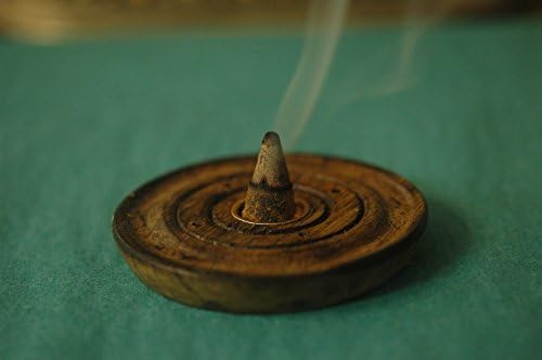 Traditional Handmade Hardwood Incense Cone Holder