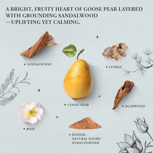 Yoga Relaxation Innergy Goose Pear Square Incense Sticks